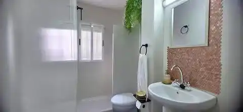 Bathroom of Ground floor for sale in Águilas  with Air Conditioner and Furnished
