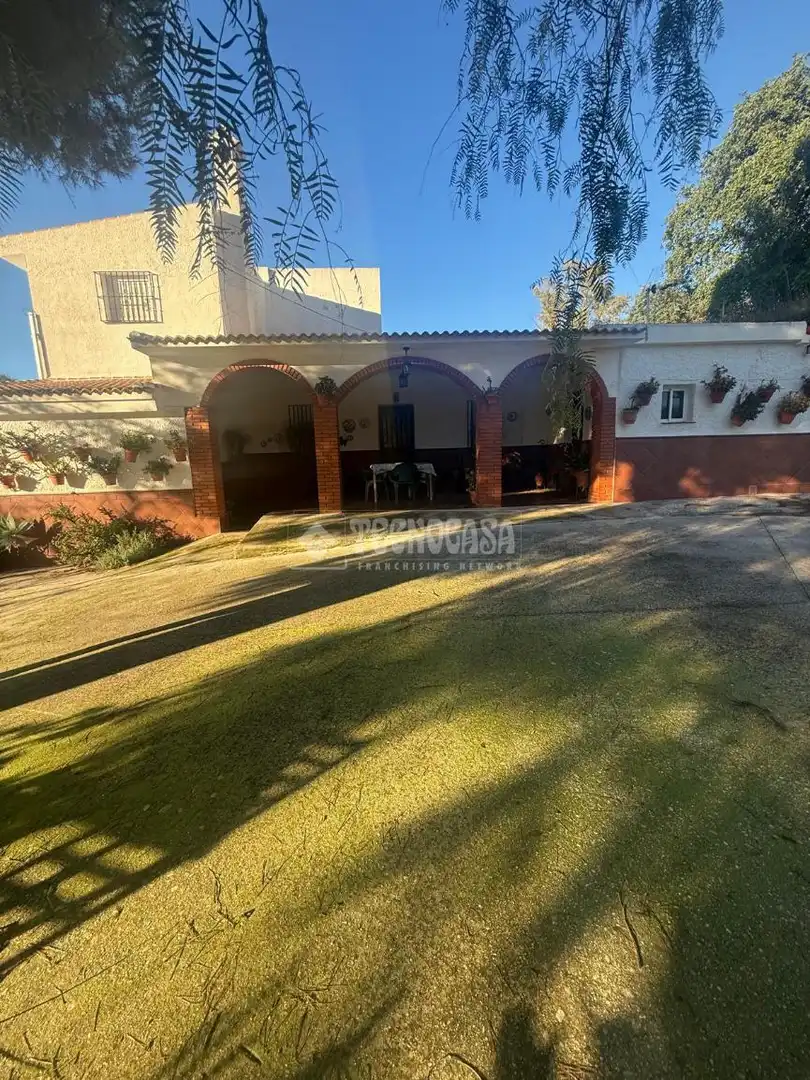 Vista exterior de Finca rústica en venta en Cártama con Jardín privado y Terraza