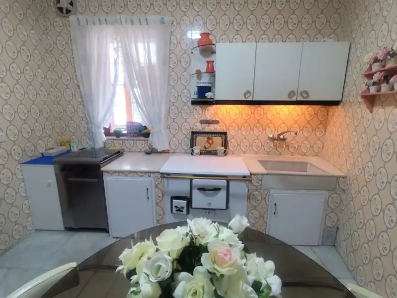 Kitchen of Flat for sale in Muros de Nalón  with Furnished