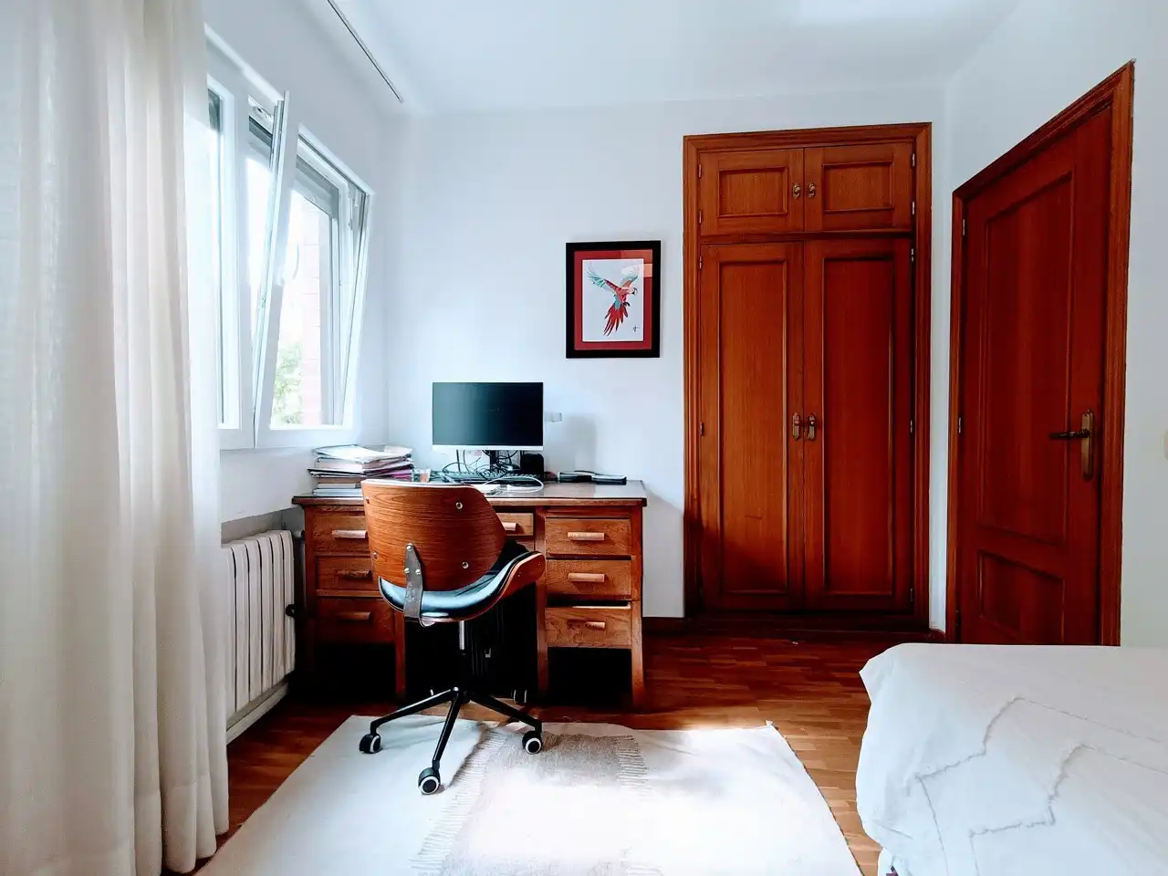 Habitación de Piso de alquiler en Madrid con Aire acondicionado, Calefacción y Parquet