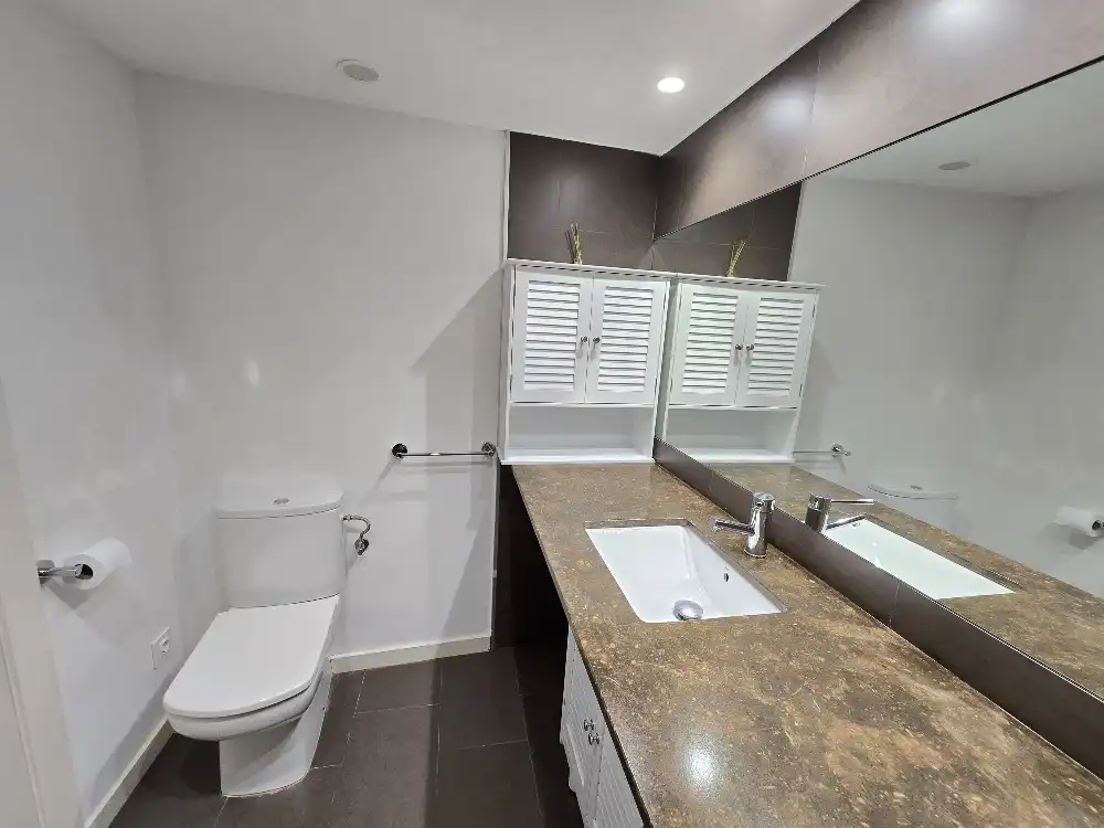 Baño de Dúplex de alquiler en Moià con Calefacción, Jardín privado y Terraza