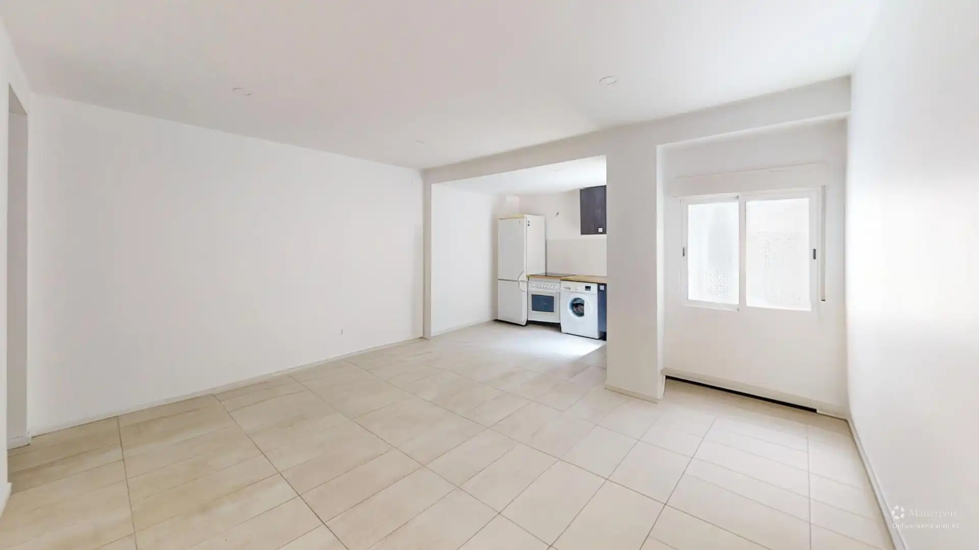 Cocina de Piso en venta en Alicante / Alacant con Amueblado, Lavadora y Balcón