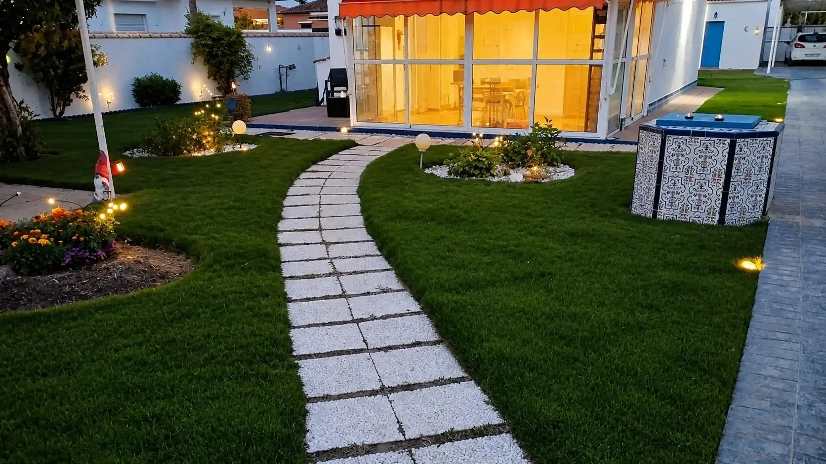 Terraza de Casa o chalet en venta en Chiclana de la Frontera con Jardín privado, Trastero y Piscina