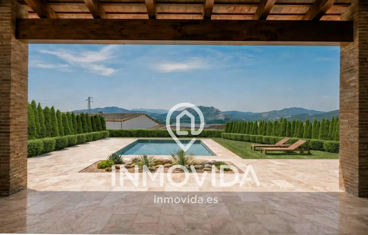Jardí de Casa o xalet en venda en L'Énova amb Aire condicionat, Jardí privat i Terrassa