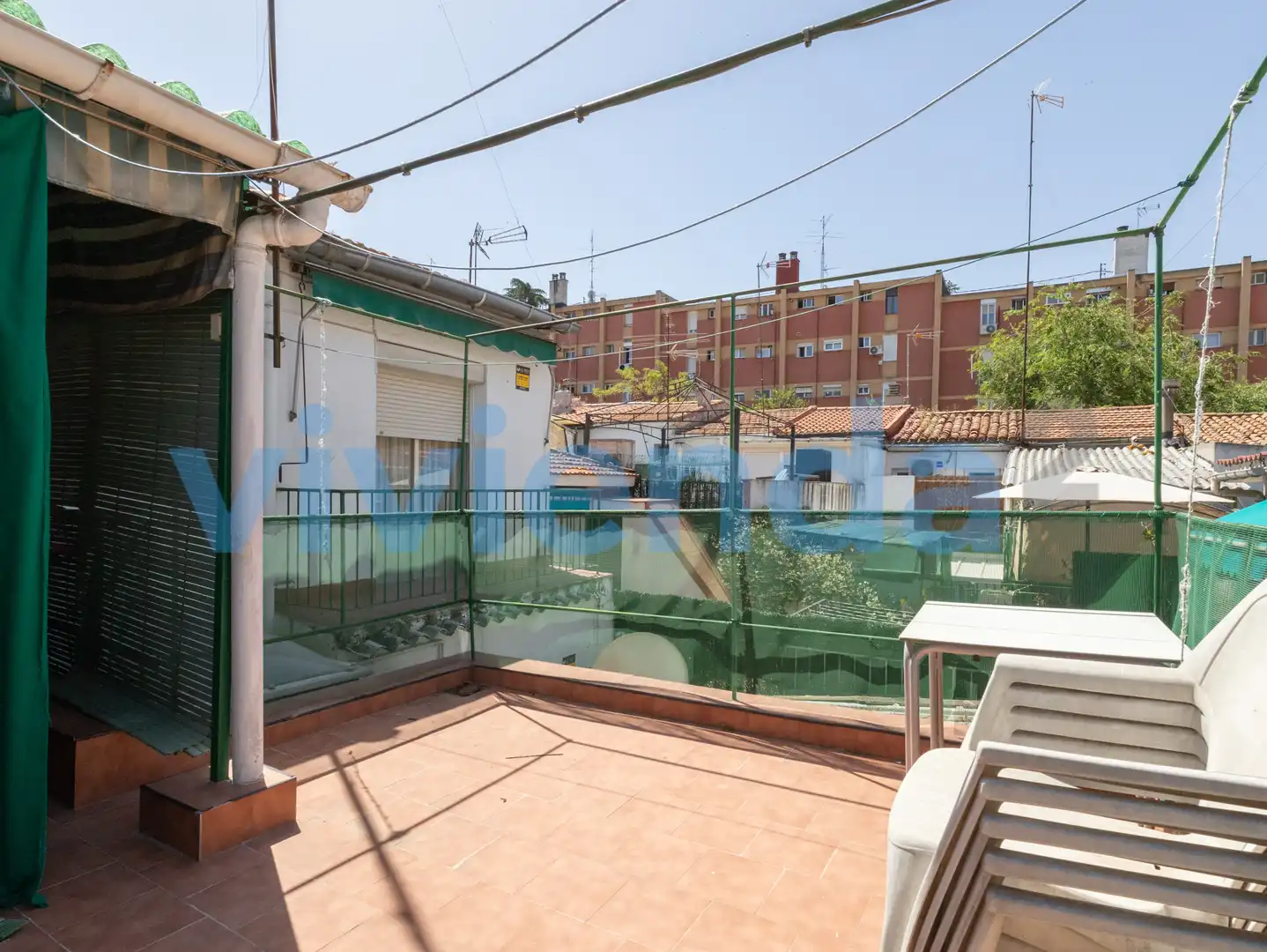 Terrace of Flat for sale in Madrid  with Heating, Terrace and Furnished