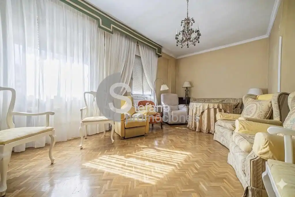 Sala de estar de Dúplex en venta en Málaga con Aire acondicionado y Parquet