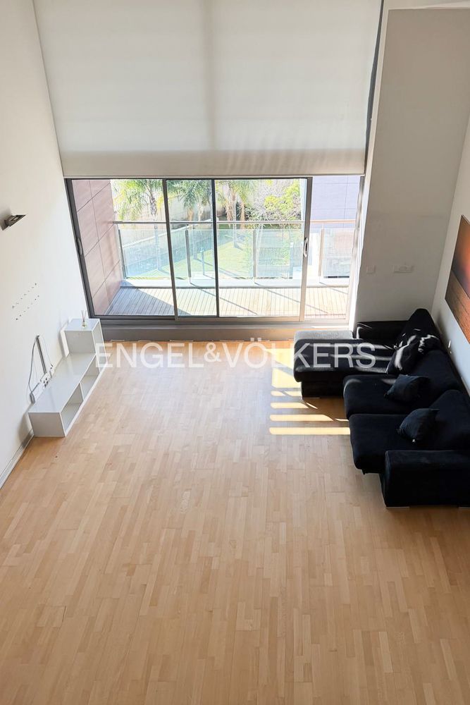 Living room of Apartment to rent in  Valencia Capital  with Air Conditioner, Heating and Private garden