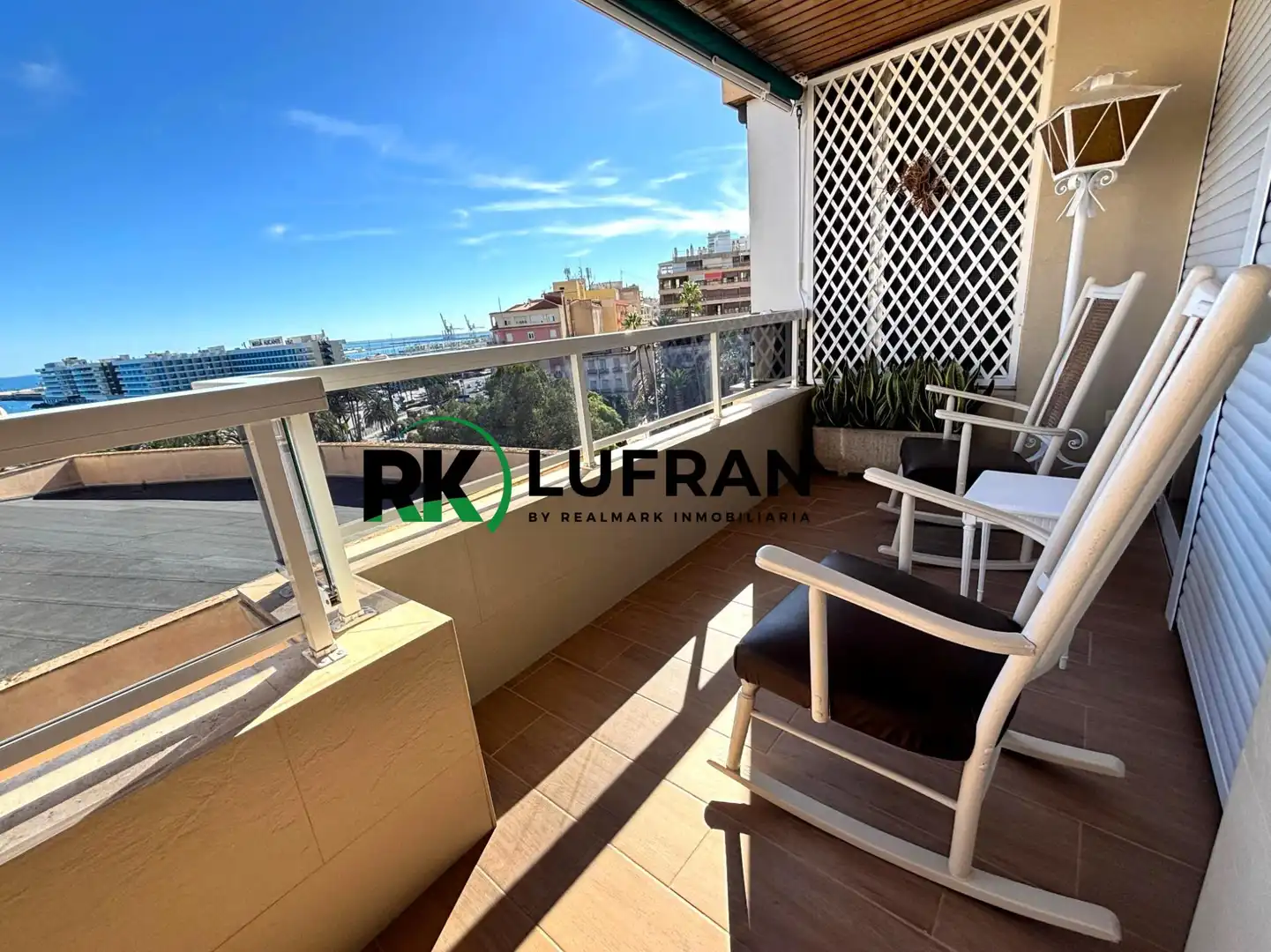 Terrasse von Wohnung zur Miete in Alicante / Alacant mit Klimaanlage, Heizung und Terrasse