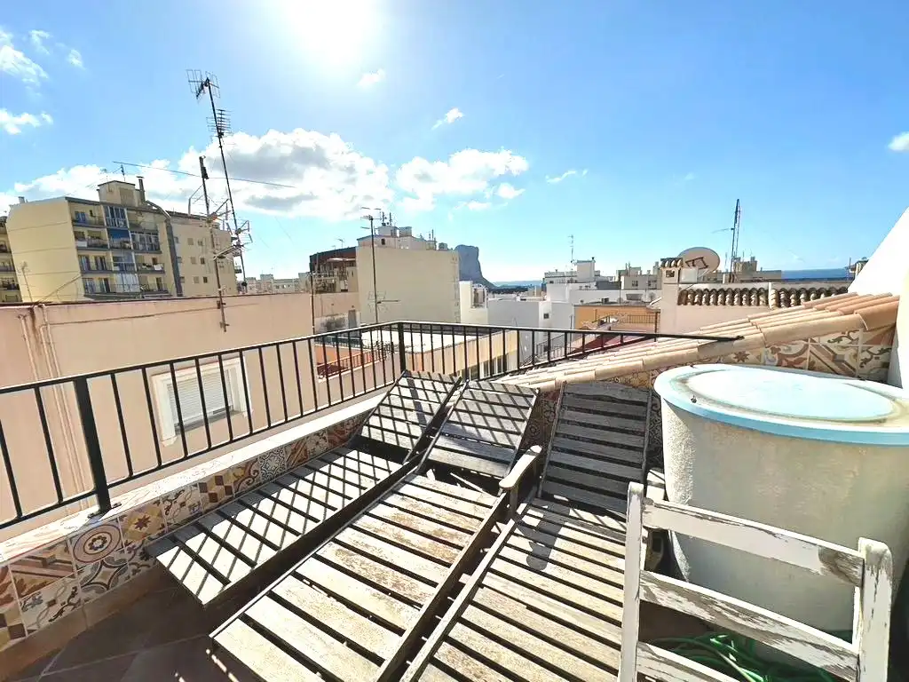 Terrasse von Gebäude zum Verkauf in Calpe / Calp