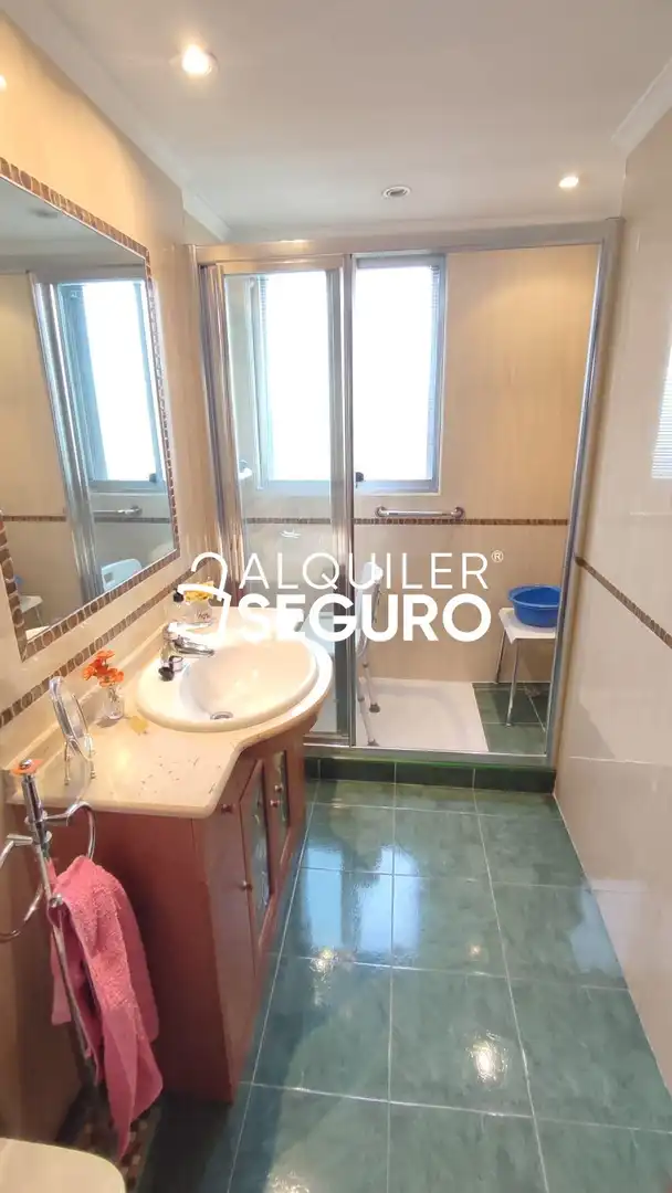 Baño de Piso de alquiler en Madrid con Aire acondicionado, Calefacción y Piscina