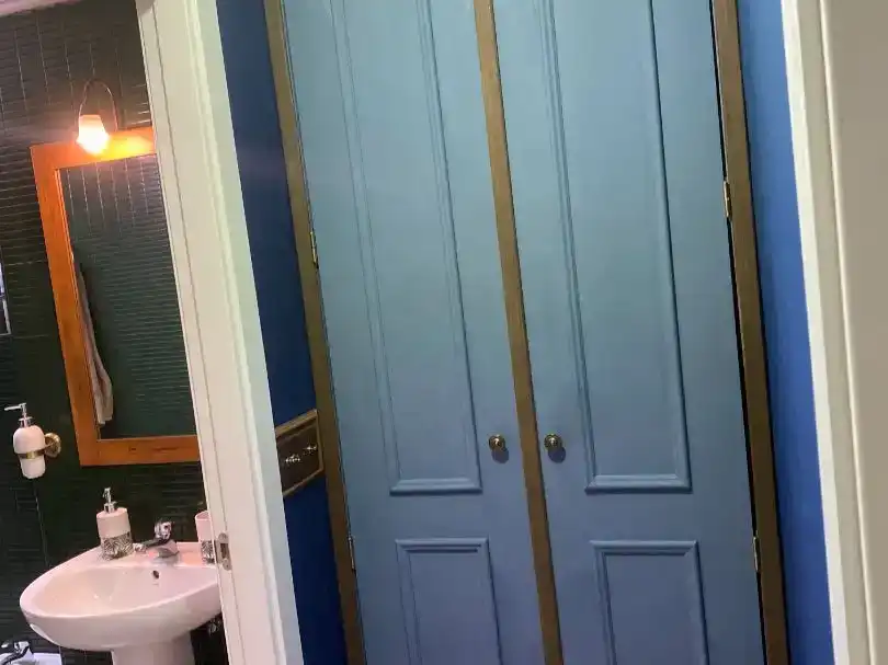 Badezimmer von Wohnung zur Miete in Sevilla mit Klimaanlage, Parkett und Möbliert