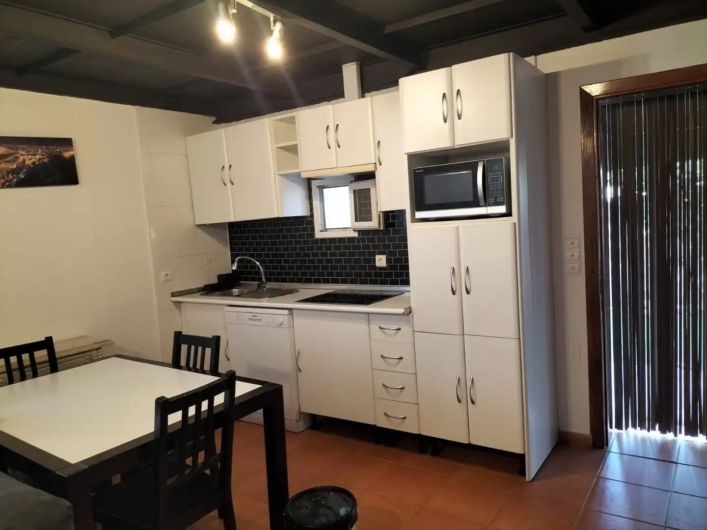 Küche von Country house zur Miete in Málaga mit Klimaanlage
