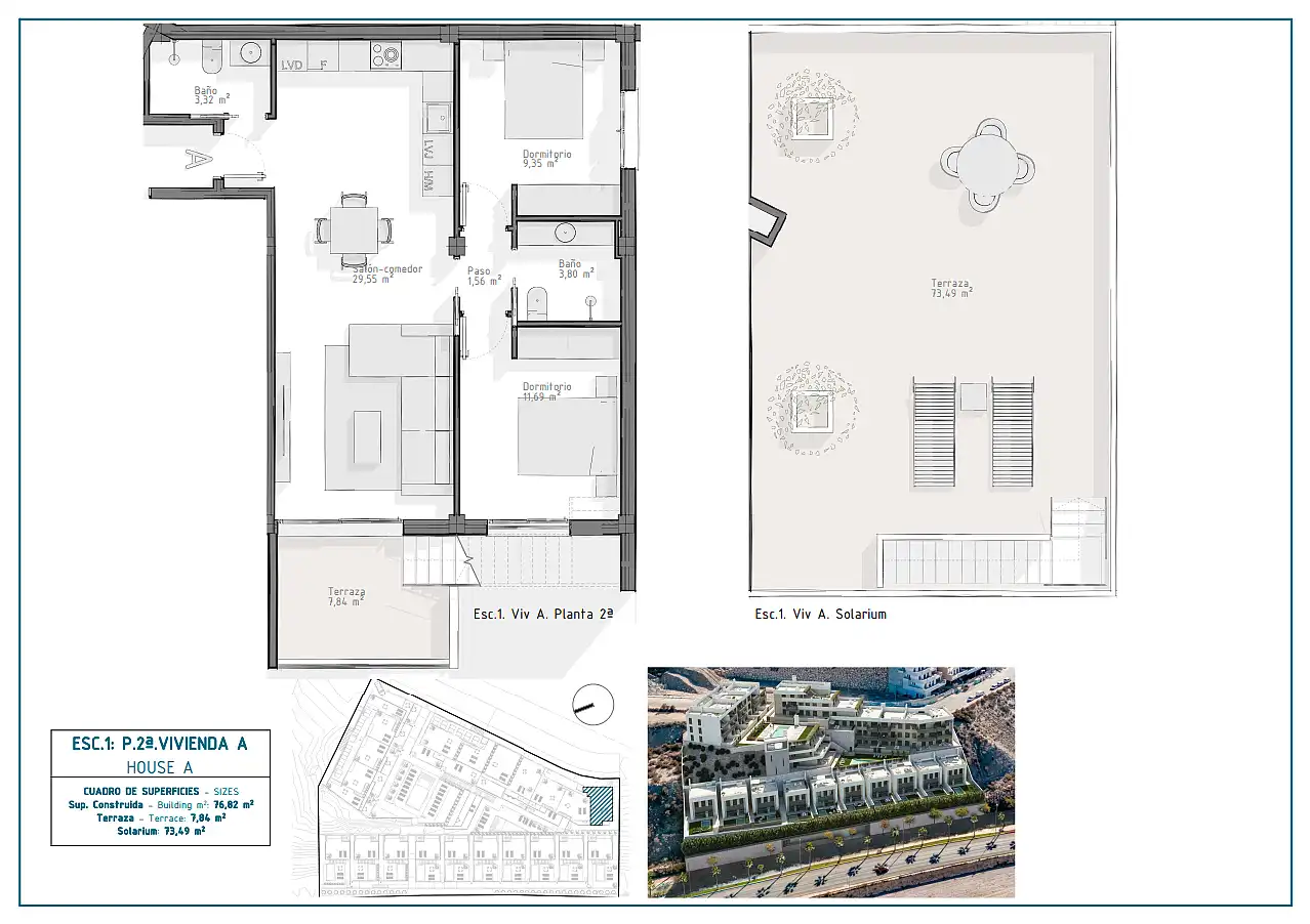 Apartament amb terrassa en venda a El Hornillo, imagen 41