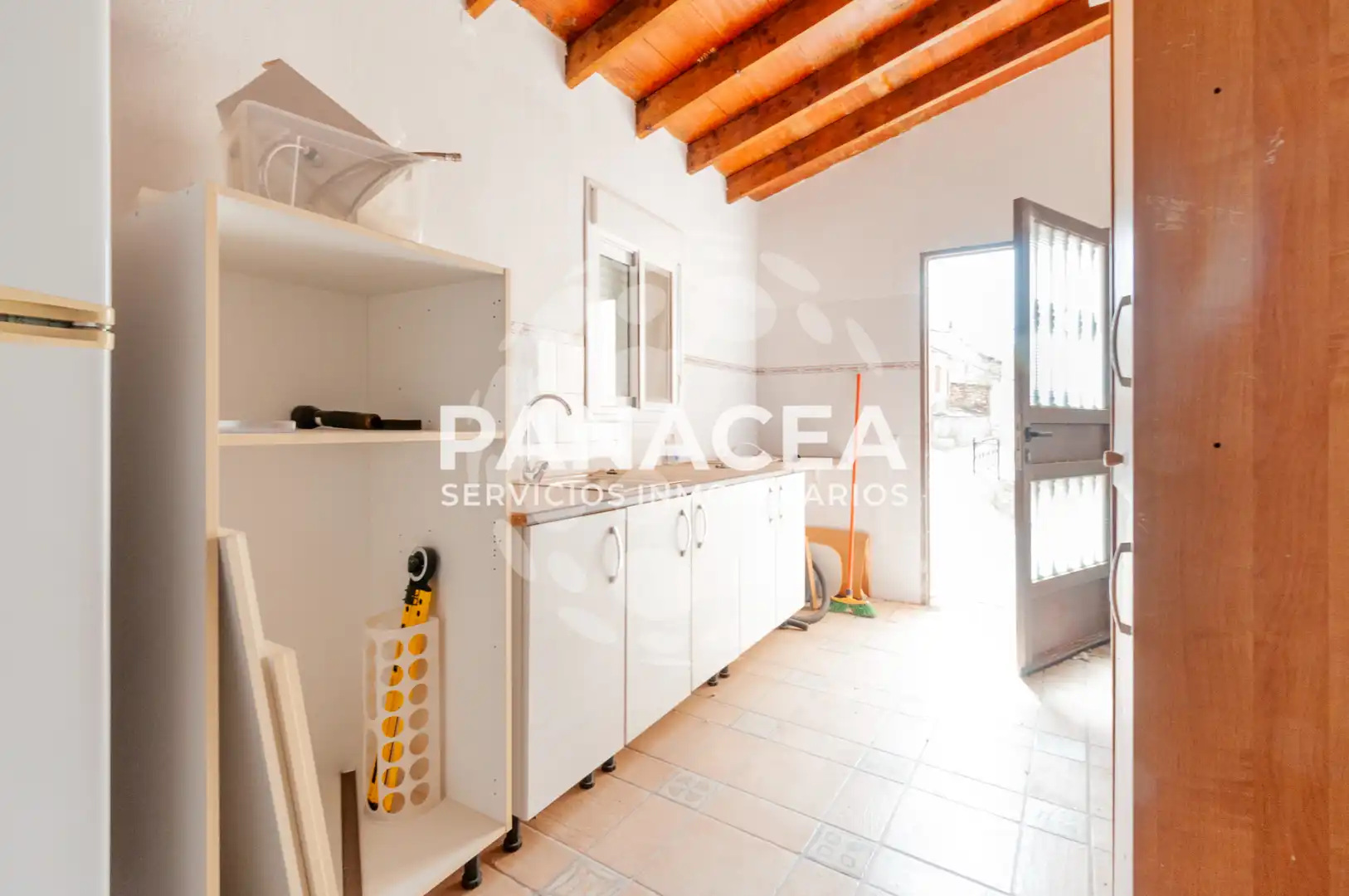Cocina de Casa o chalet en venta en Las Tres Villas con Amueblado