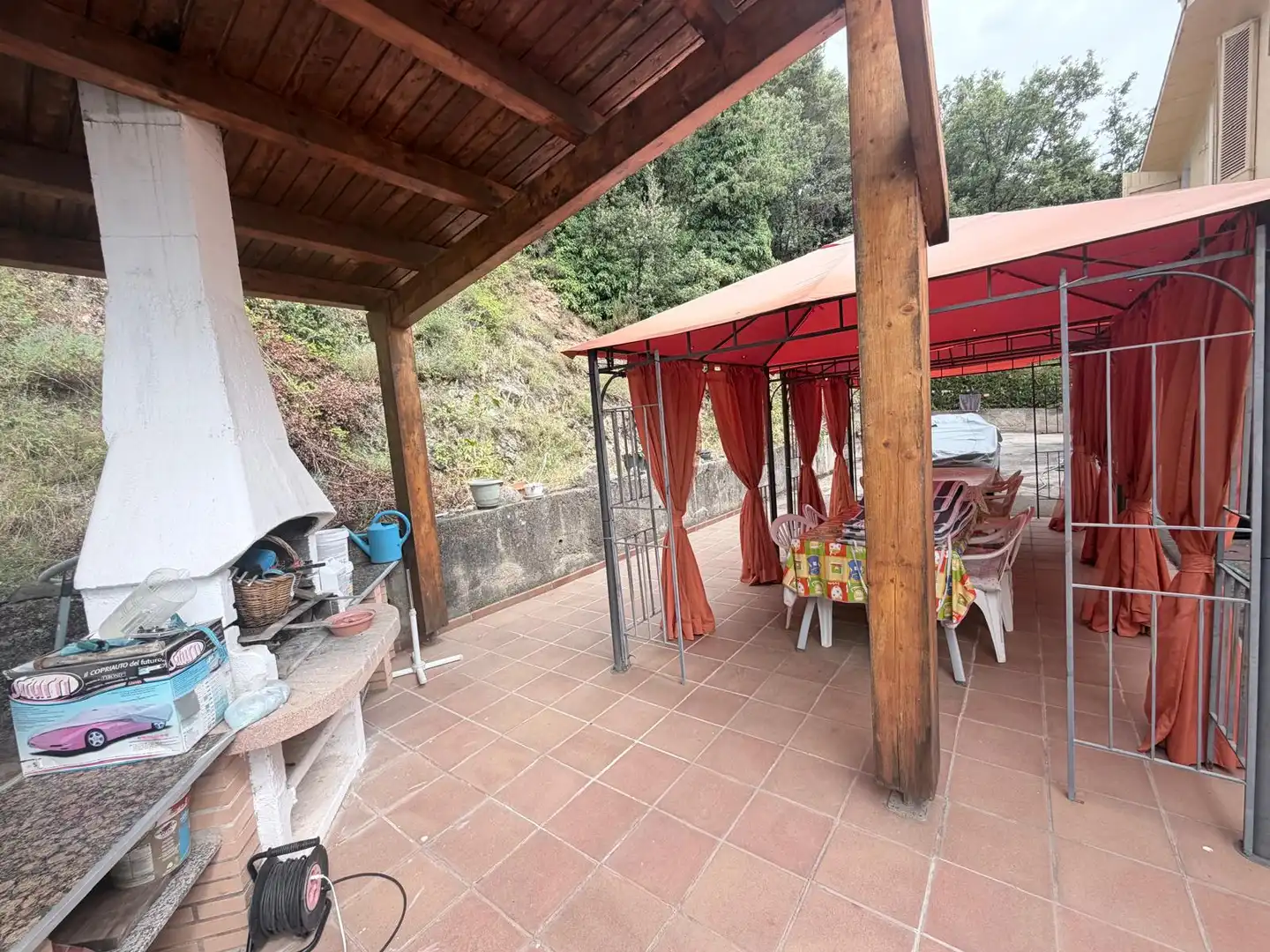 Terrassa de Casa o xalet en venda en Cercs amb Aire condicionat, Calefacció i Jardí privat