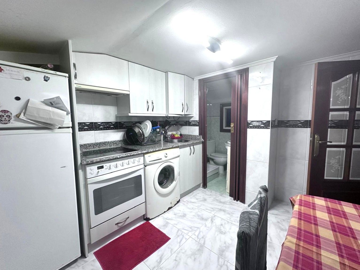 Kitchen of Flat for sale in Santurtzi   with Furnished