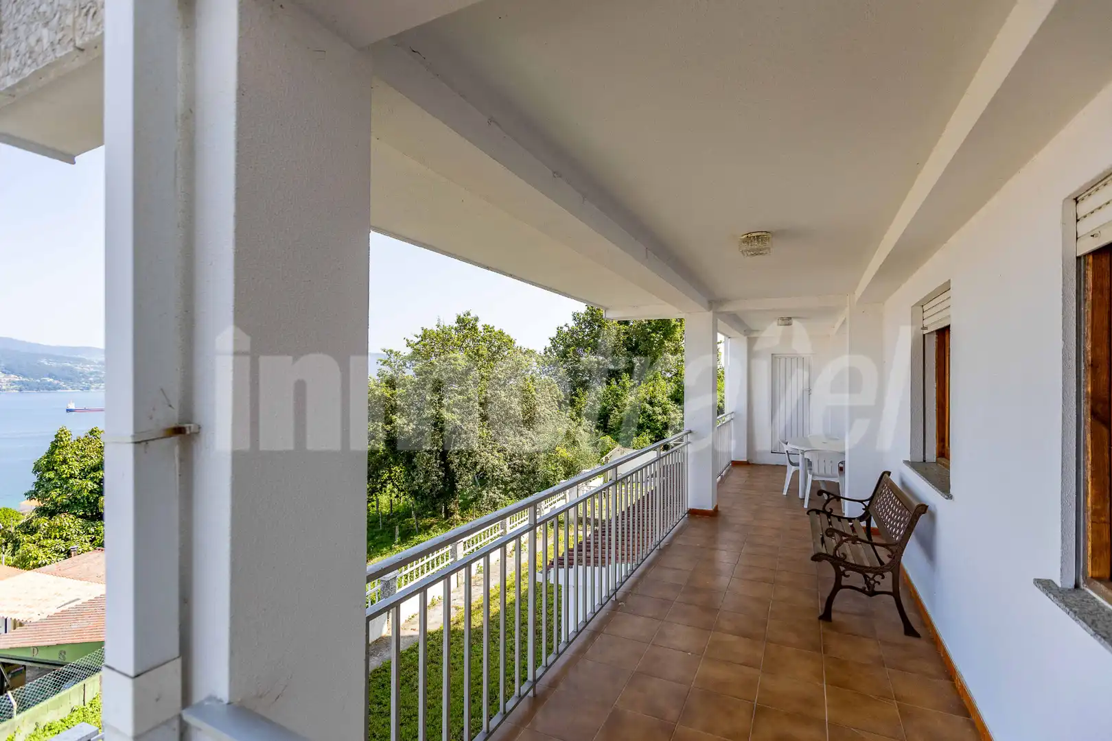 Terraza de Casa o chalet en venta en Sanxenxo con Calefacción, Jardín privado y Terraza