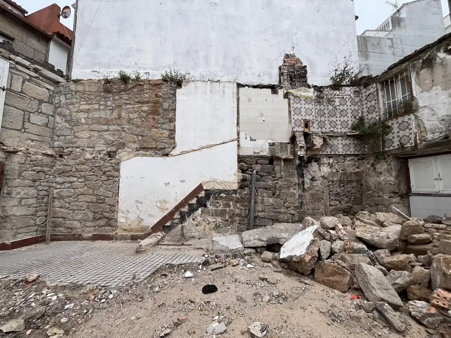 Vista exterior de Piso en venta en Baiona