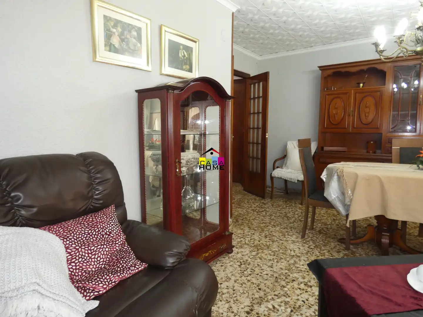 Living room of Flat for sale in Castellón de la Plana / Castelló de la Plana  with Storage room and Furnished