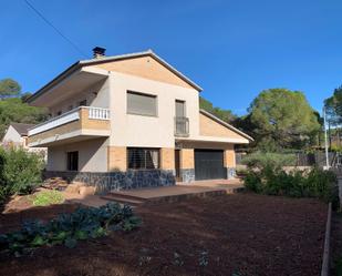 Vista exterior de Casa o xalet en venda en Vacarisses amb Terrassa