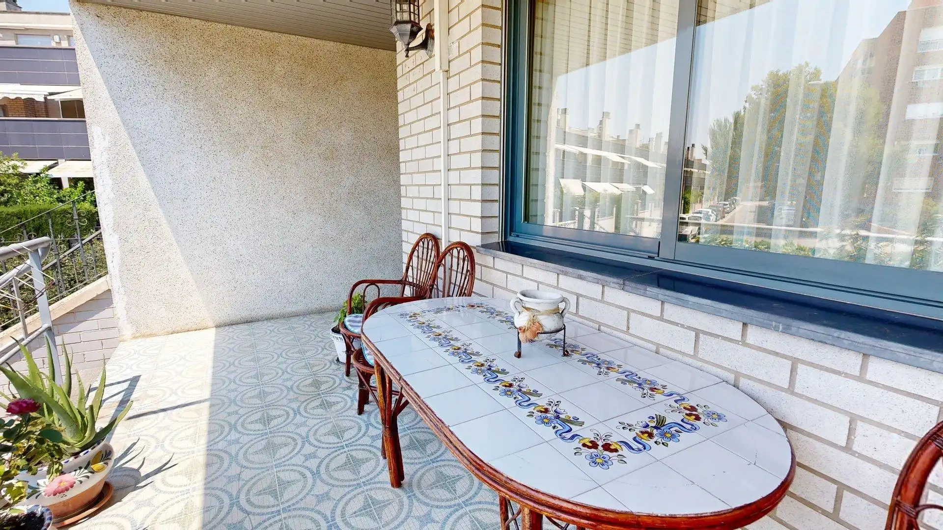 Terraza de Casa adosada en venta en Zaragoza con Aire acondicionado, Calefacción y Terraza