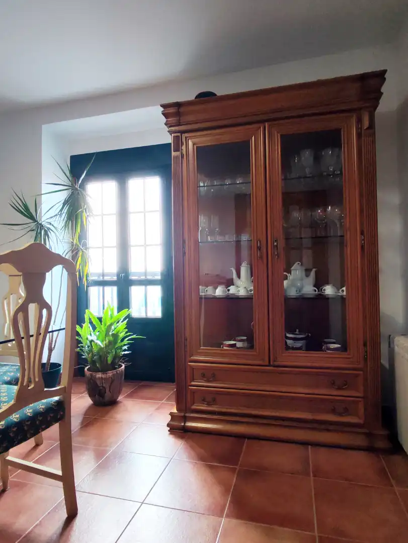 Menjador de Casa o xalet en venda en Arteixo amb Calefacció, Jardí privat i Parquet