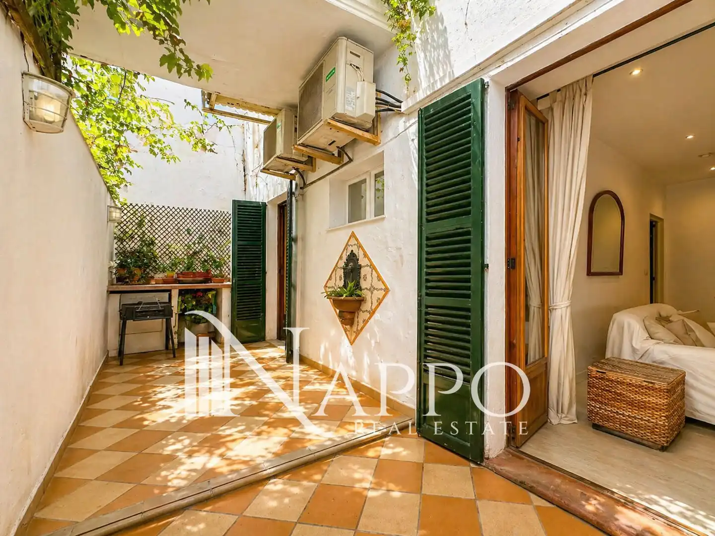 Terraza de Piso en venta en  Palma de Mallorca con Aire acondicionado