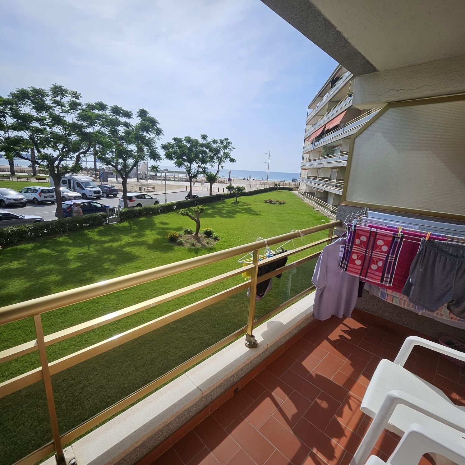 Bedroom of Apartment for sale in Vila-seca  with Terrace, Furnished and Community pool