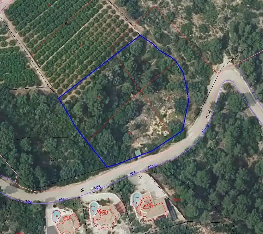 Rural land for sale in Pego, imagen 5
