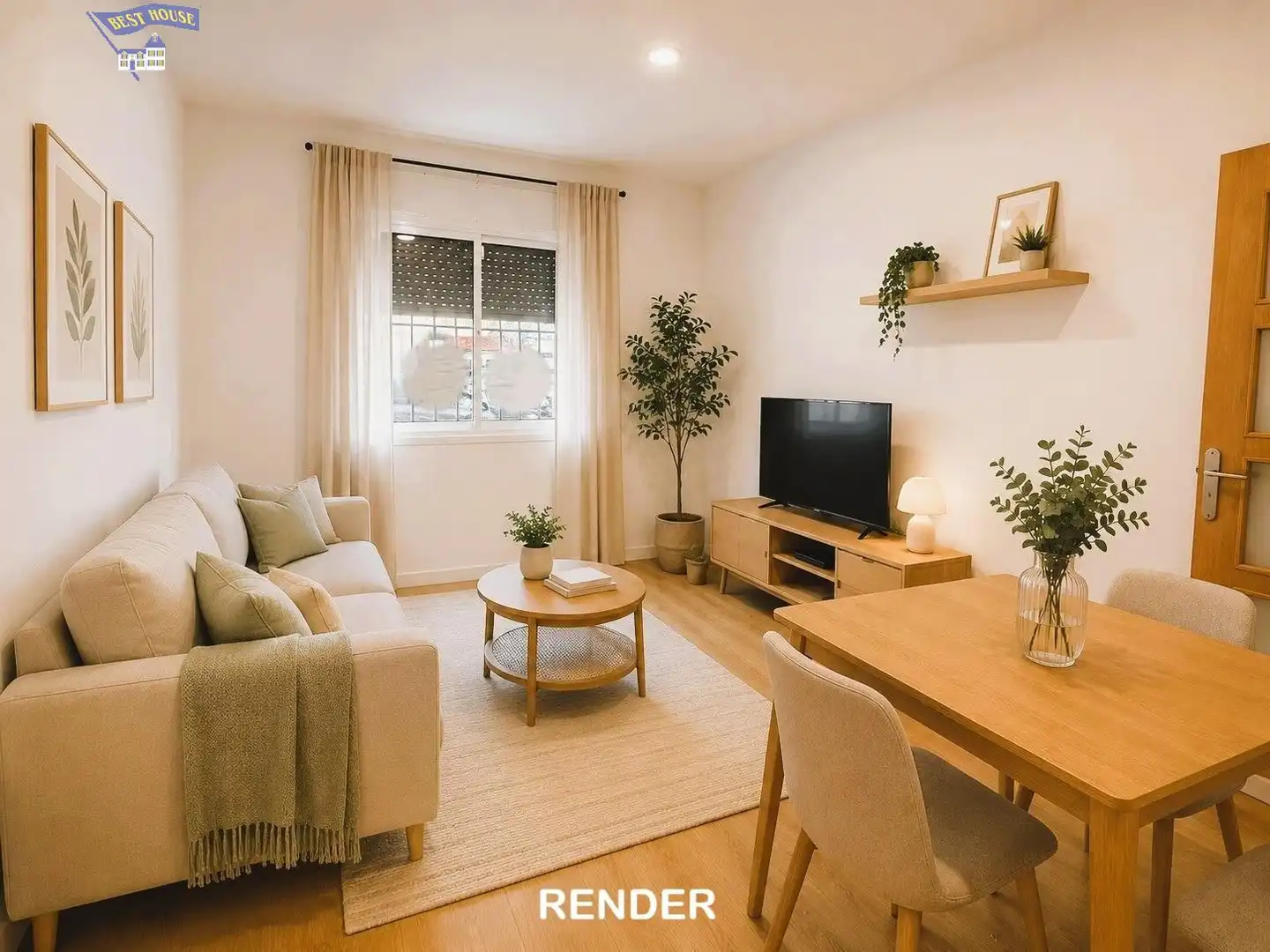 Sala d'estar de Planta baixa en venda en Ripollet amb Parquet