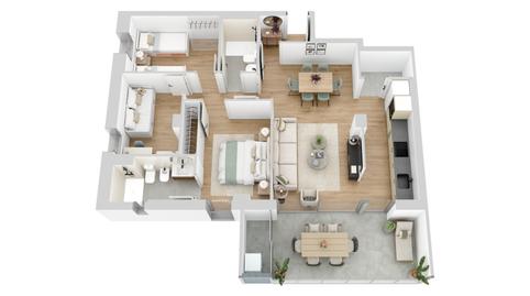 Foto 5 de Pis en venda a Rambla de Pep Ventura, 13, Nord, Barcelona