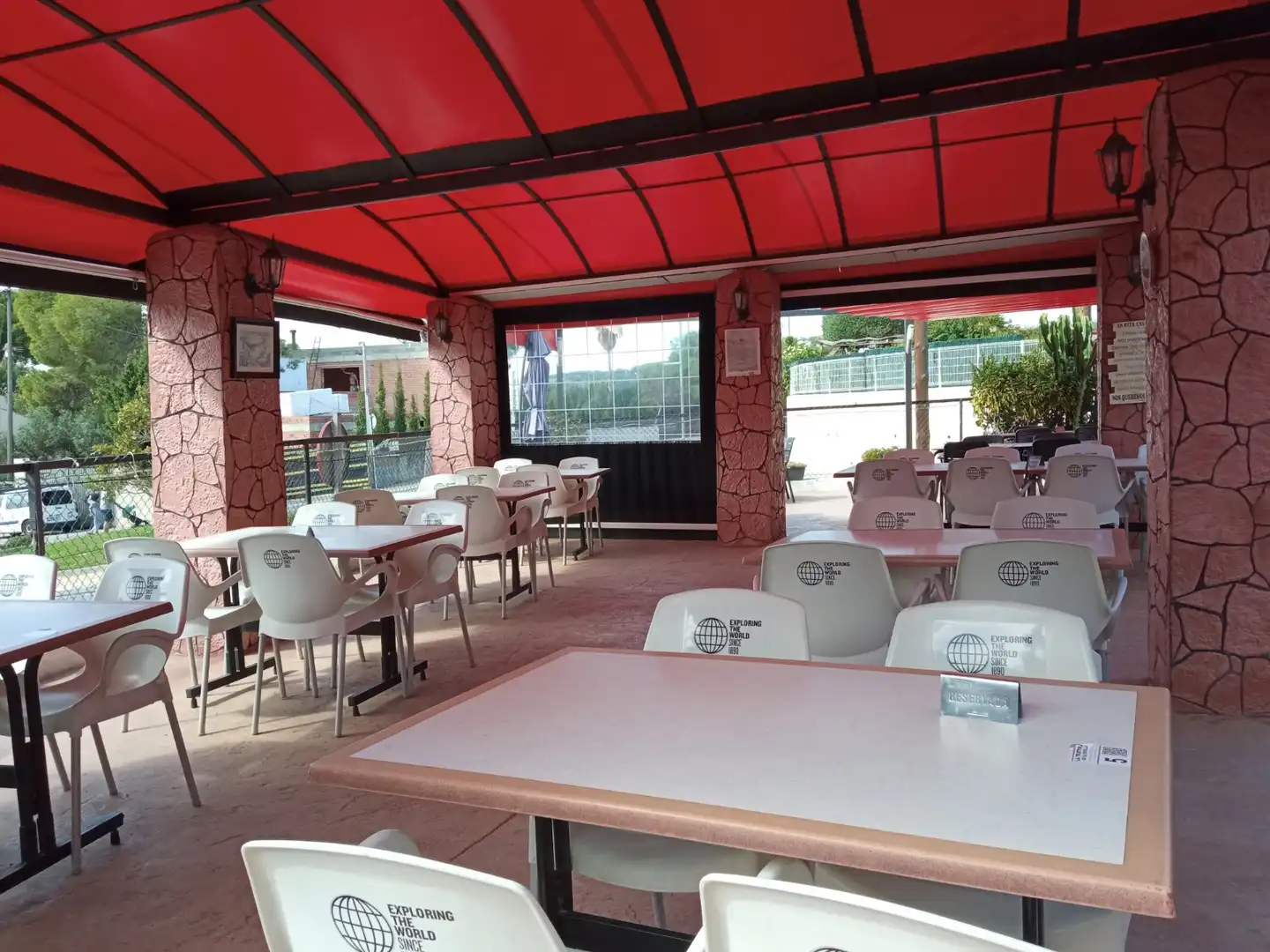 Terrasse von Geschaftsraum zur ubertragung in Altafulla mit Klimaanlage, Heizung und Terrasse