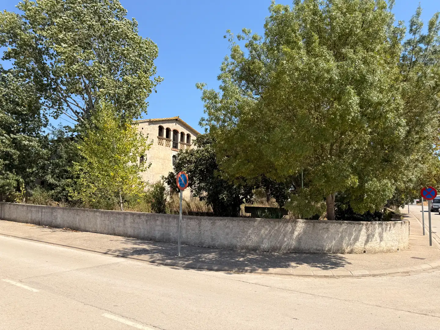 Vista exterior de Finca rústica en venta en Vilobí d'Onyar con Jardín privado