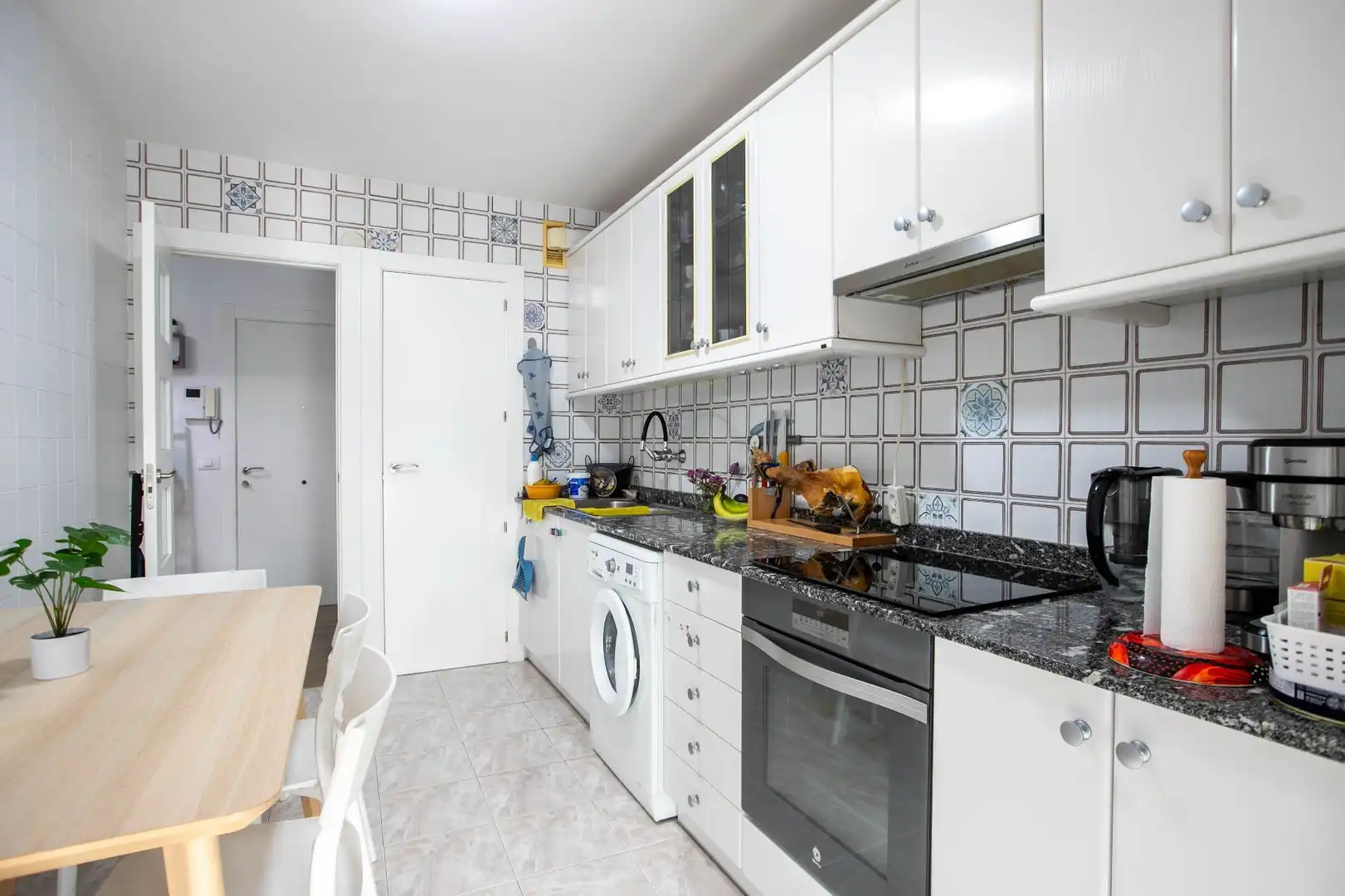 Küche von Wohnung zum Verkauf in Estella / Lizarra mit Heizung, Terrasse und Möbliert
