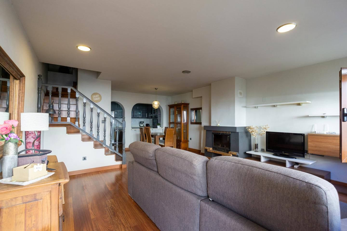 Sala d'estar de Casa o xalet en venda en Santa Pola amb Aire condicionat, Terrassa i Traster