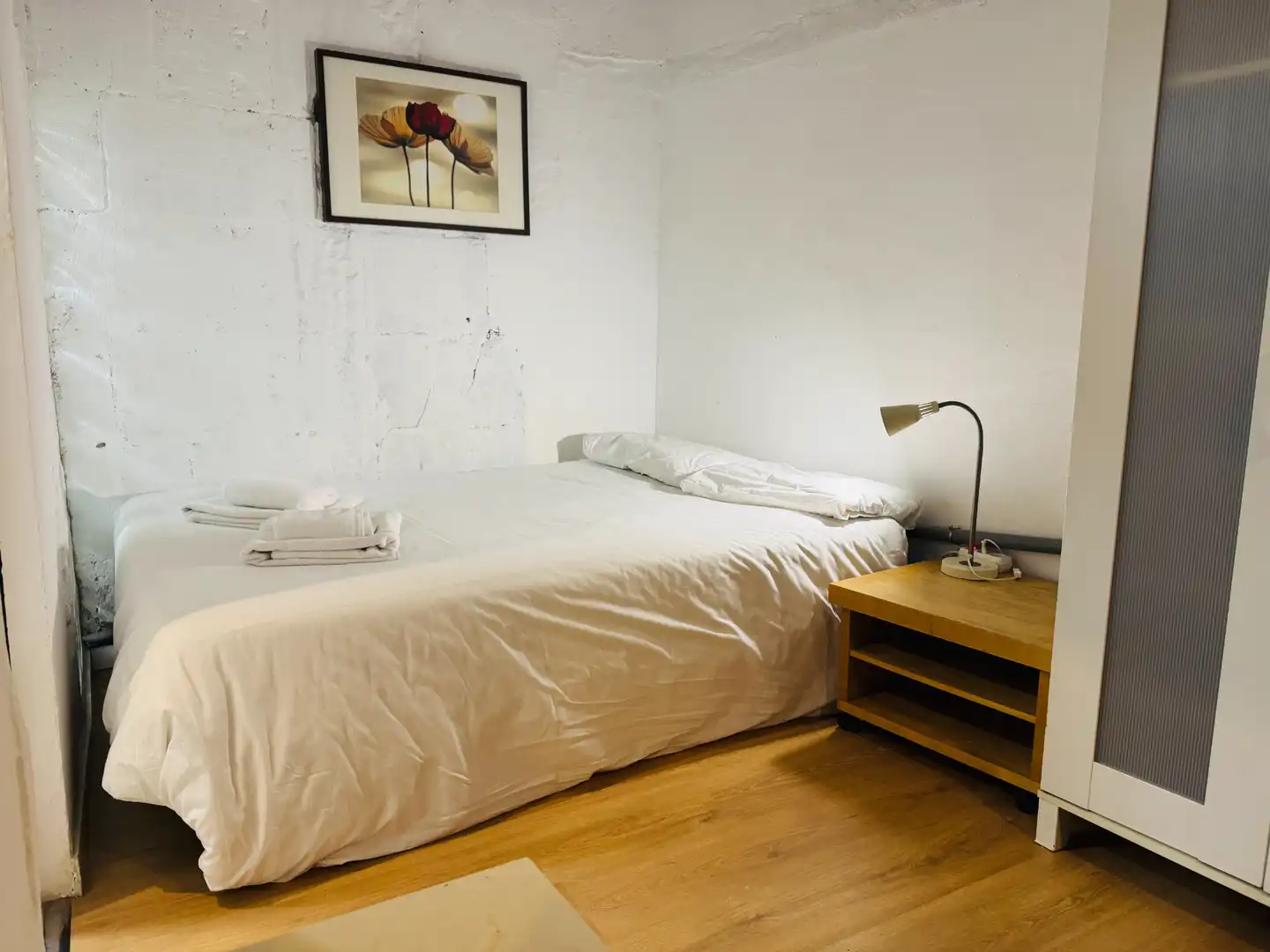 Dormitori de Estudi de lloguer en Barcelona amb Aire condicionat, Parquet i Moblat