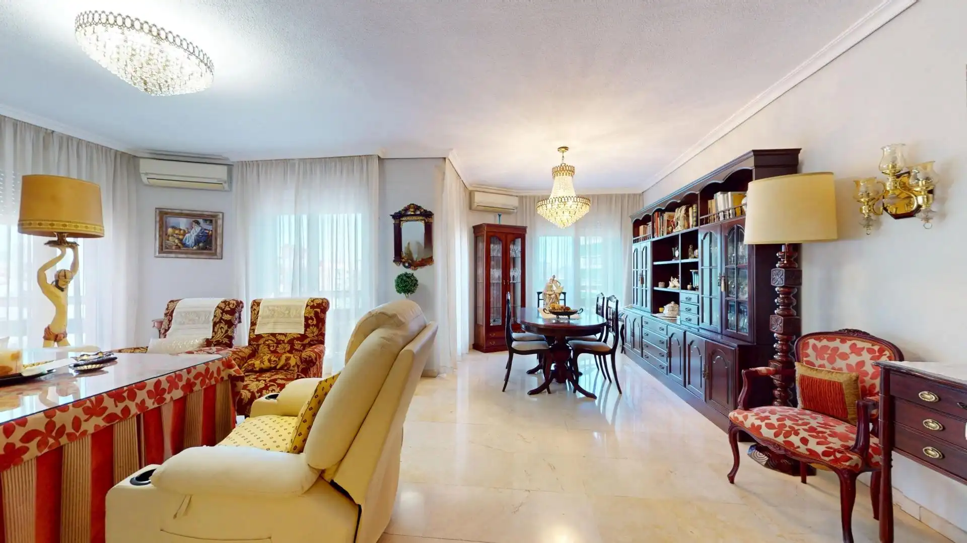 Sala de estar de Piso en venta en Córdoba con Aire acondicionado, Terraza y Alarma