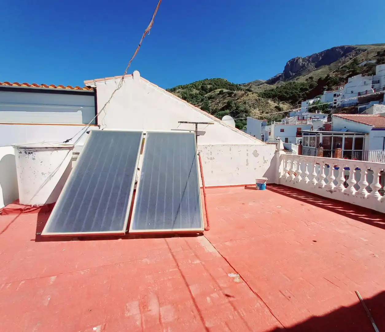 Vista exterior de Piso en venta en Canillas de Aceituno con Aire acondicionado, Jardín privado y Terraza