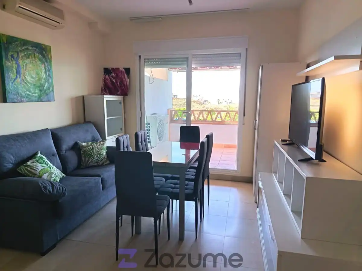 Living room of Flat for rent in Vélez-Málaga  with Air Conditioner, Heating and Private garden