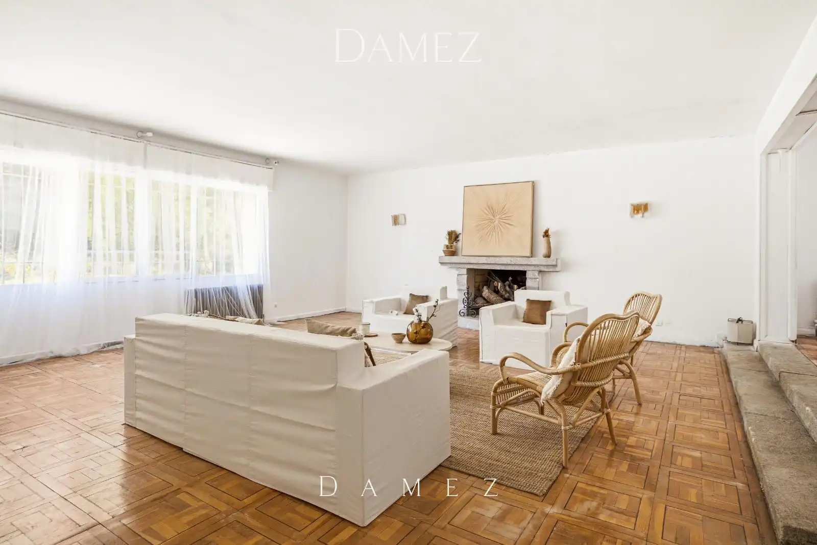 Living room of Houses for sale in Villanueva de la Cañada  with Terrace, Storage room and Swimming Pool