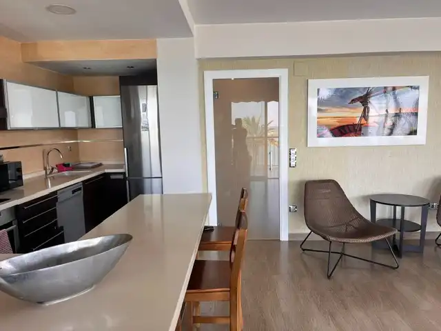 Cuina de Apartament en venda en Benicasim / Benicàssim amb Aire condicionat, Terrassa i Traster