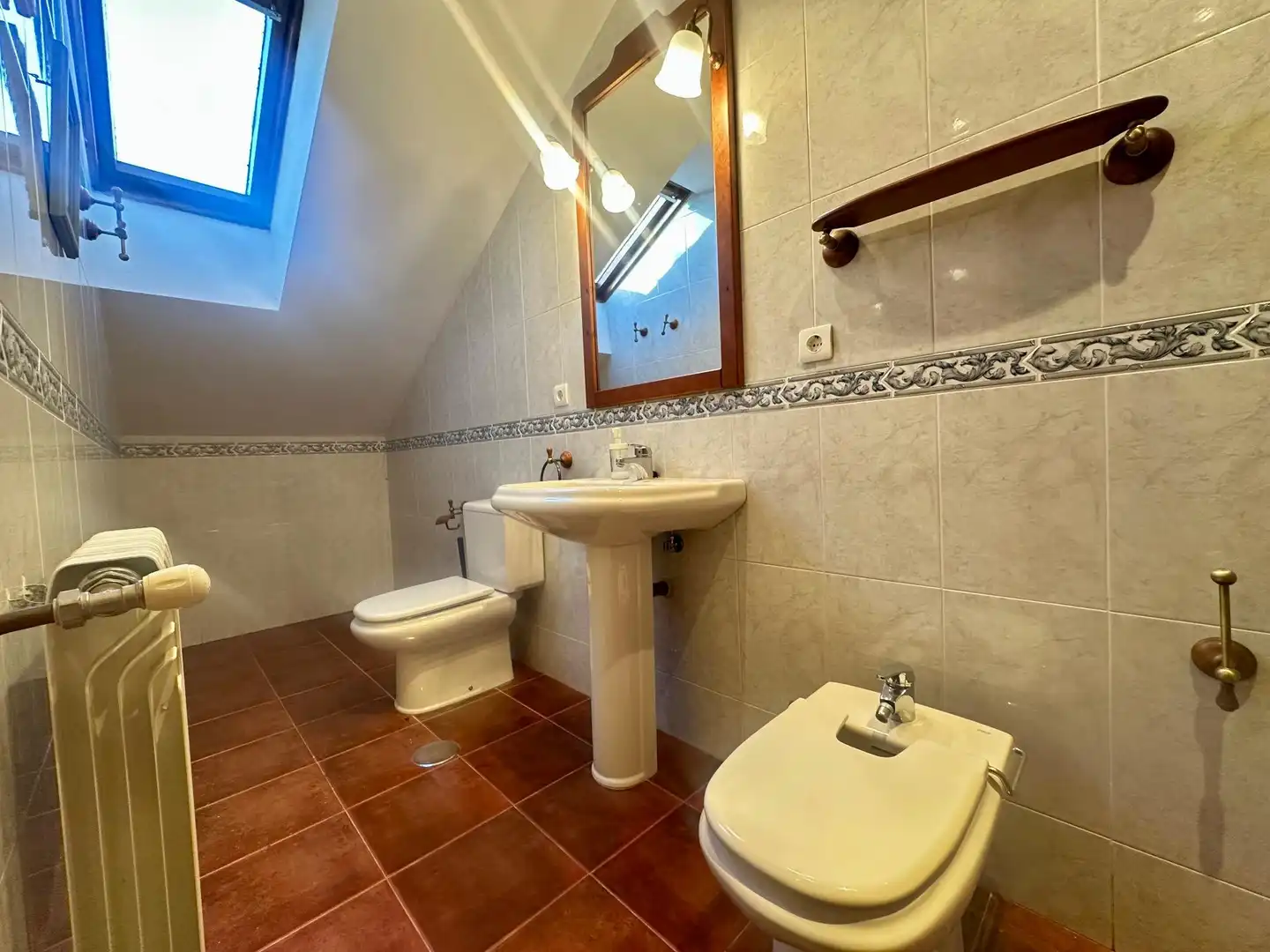 Baño de Casa o chalet en venta en Oencia con Aire acondicionado, Calefacción y Terraza