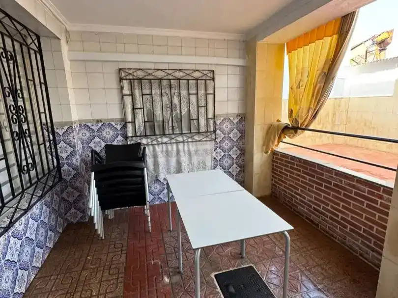 Terrasse von Erdgeschoss zur Miete in Belmez mit Klimaanlage, Abstellraum und Möbliert