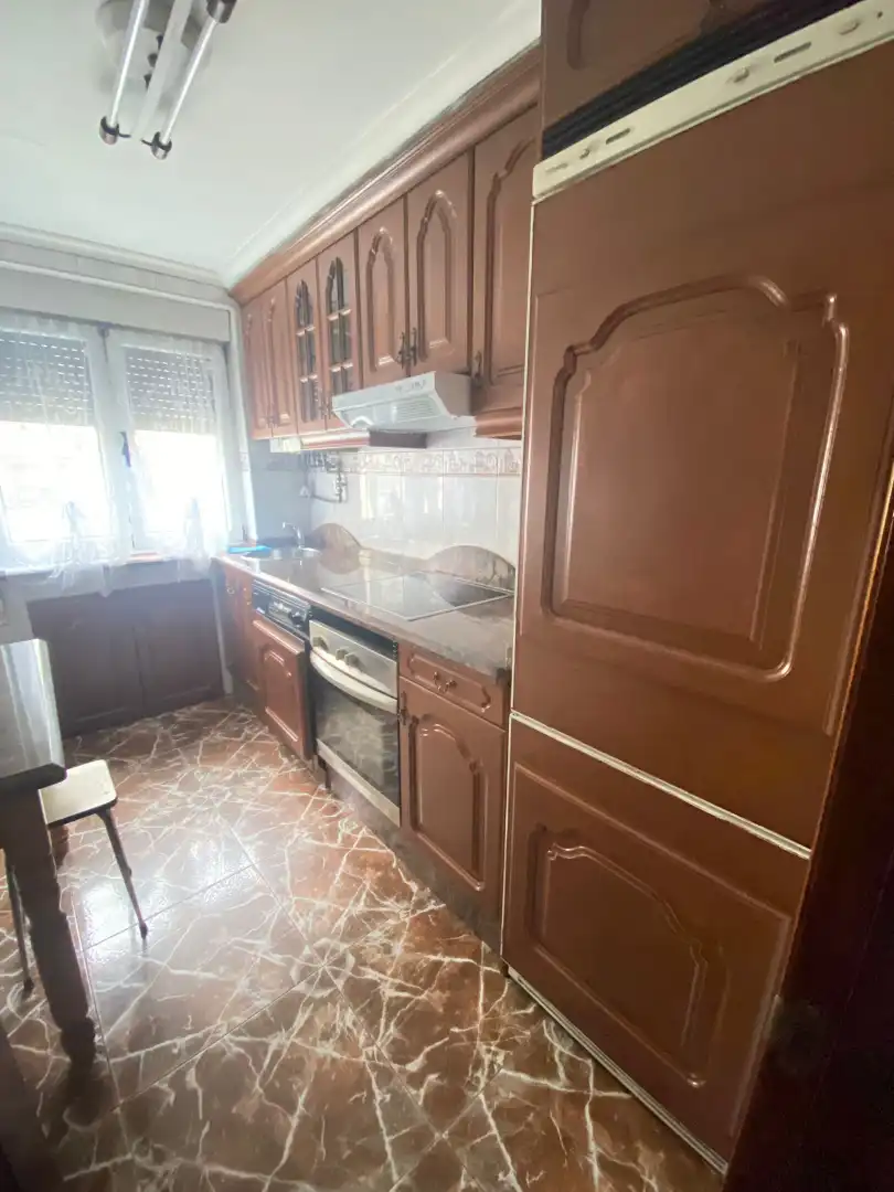 Cocina de Piso en venta en Langreo con Calefacción, Trastero y Amueblado