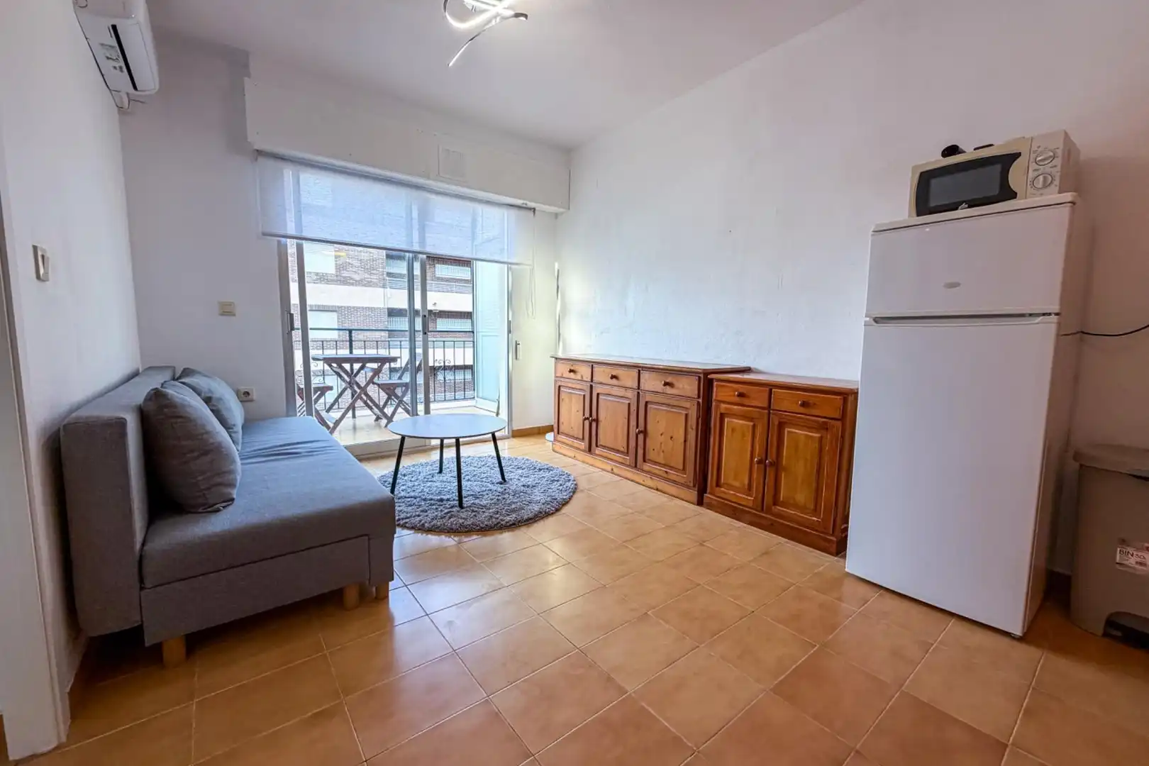 Sala de estar de Apartamento de alquiler en Playa del Acequión, Náufragos y Rocío del Mar