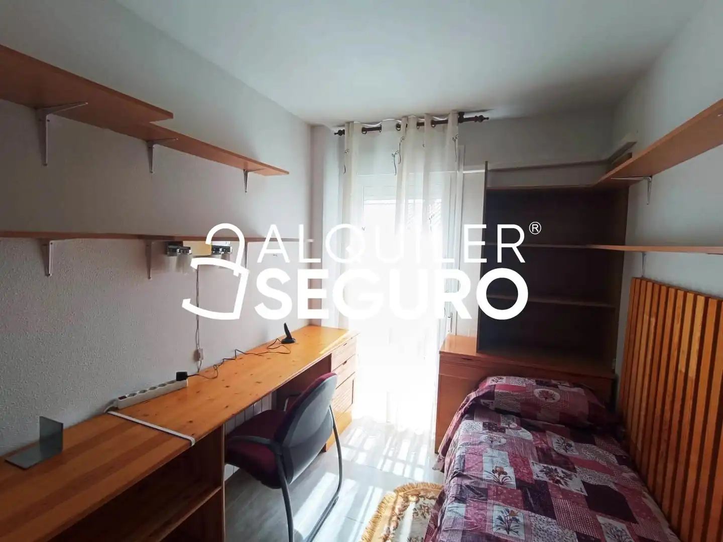 Bedroom of Flat for rent in Lominchar  with Air Conditioner, Heating and Furnished