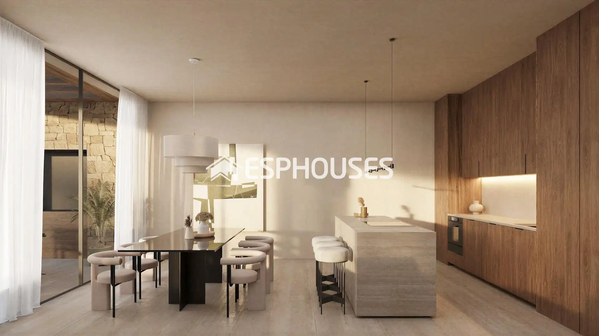 Casa con terrazza in vendita a La Fustera, imagen 4