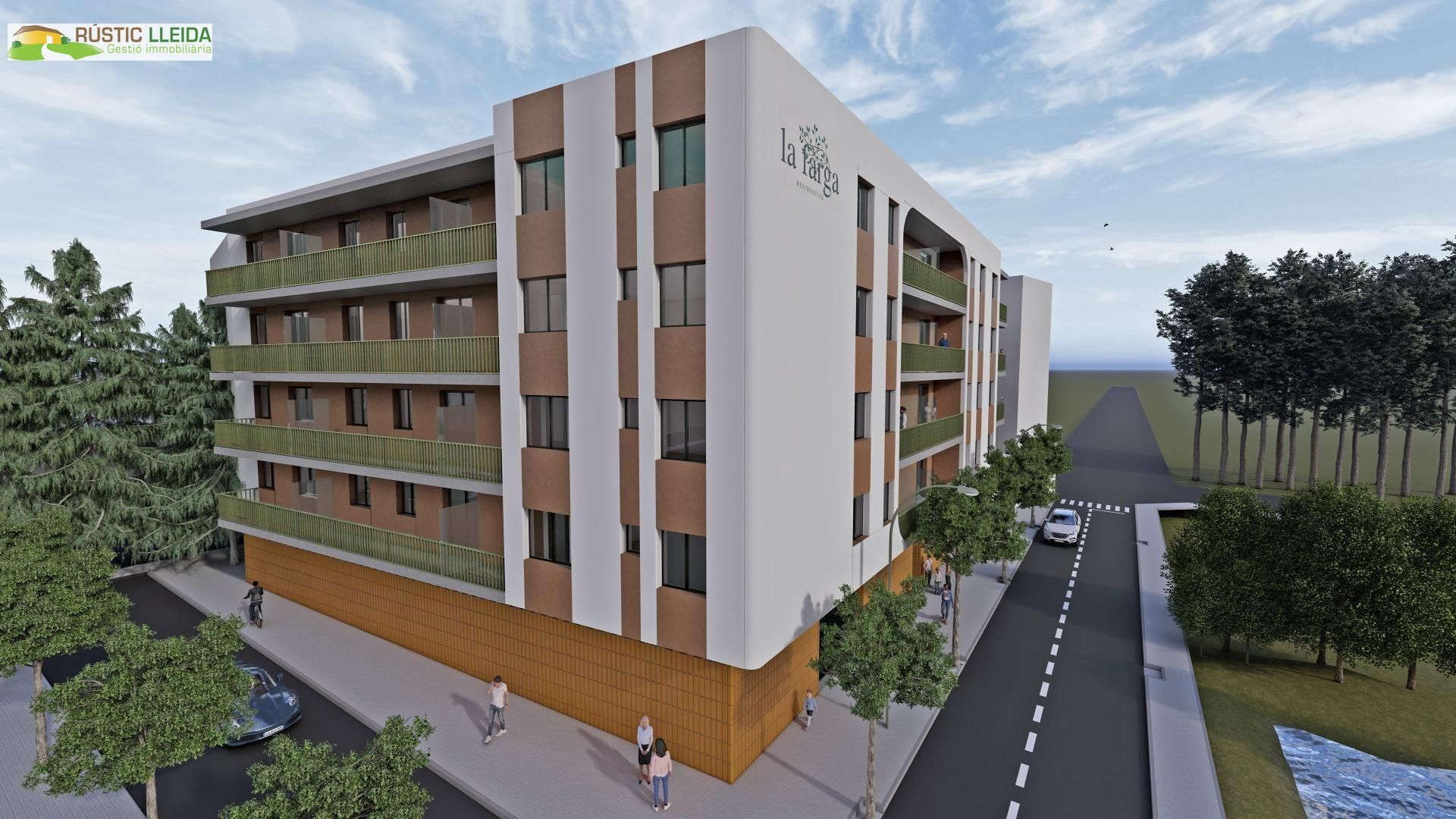 Vista exterior de Piso en venta en  Lleida Capital con Calefacción y Balcón