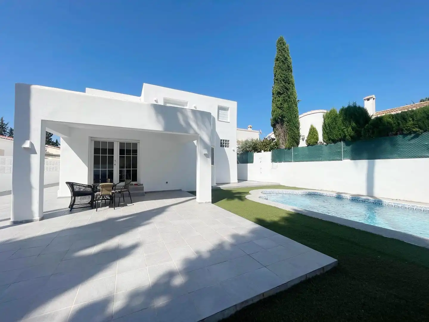 Exterior view of Houses for rent in Dénia  with Air Conditioner, Heating and Private garden