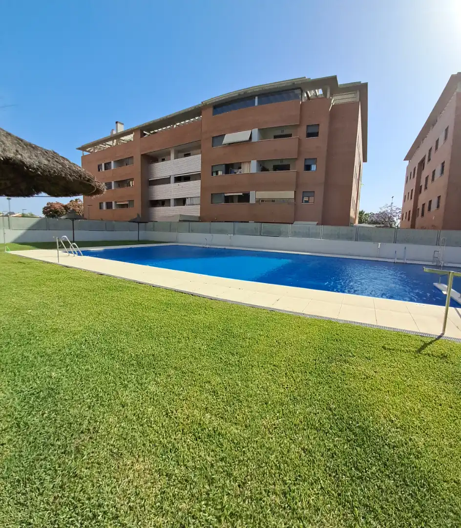 Swimming pool of Flat for rent in Mairena del Aljarafe  with Air Conditioner and Community pool